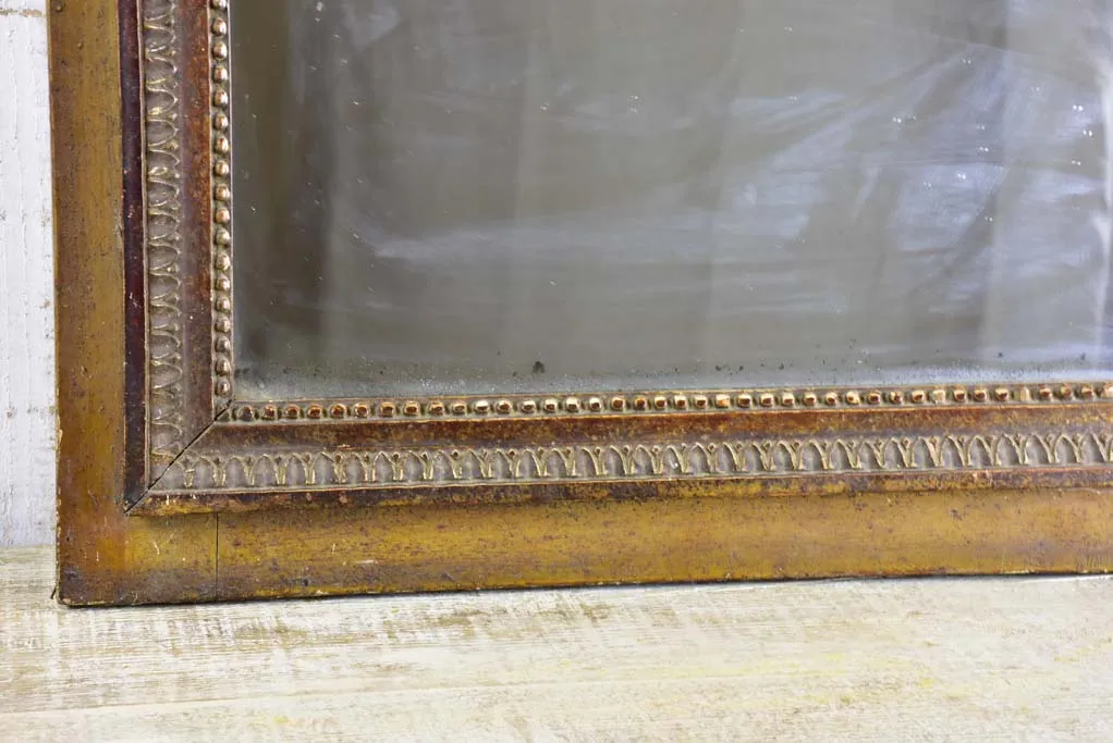 19th Century Directoire Trumeau mirror 25½" x 53¼"