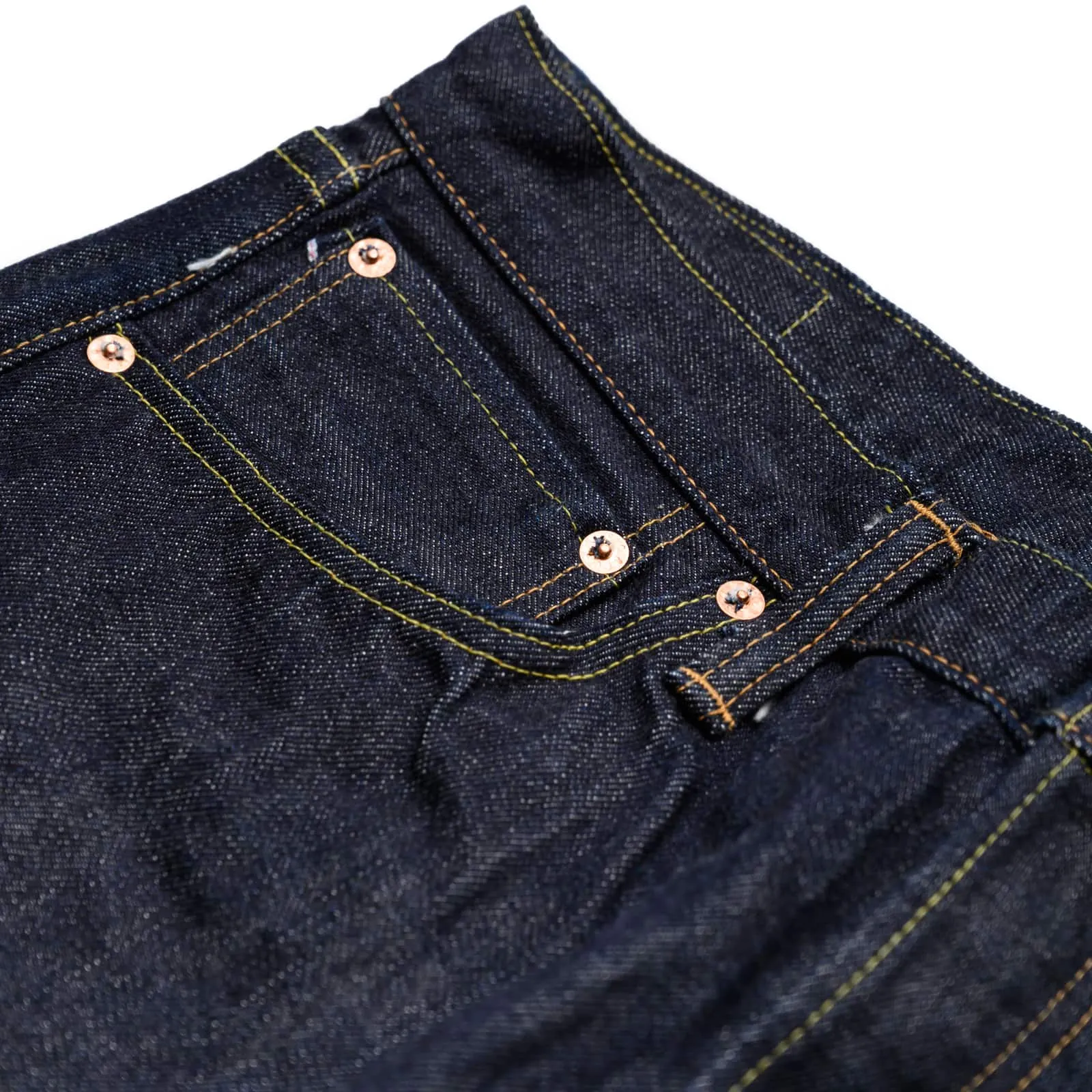 2021 14.25oz Selvedge Denim Slim Tapered Indigo SC42021A