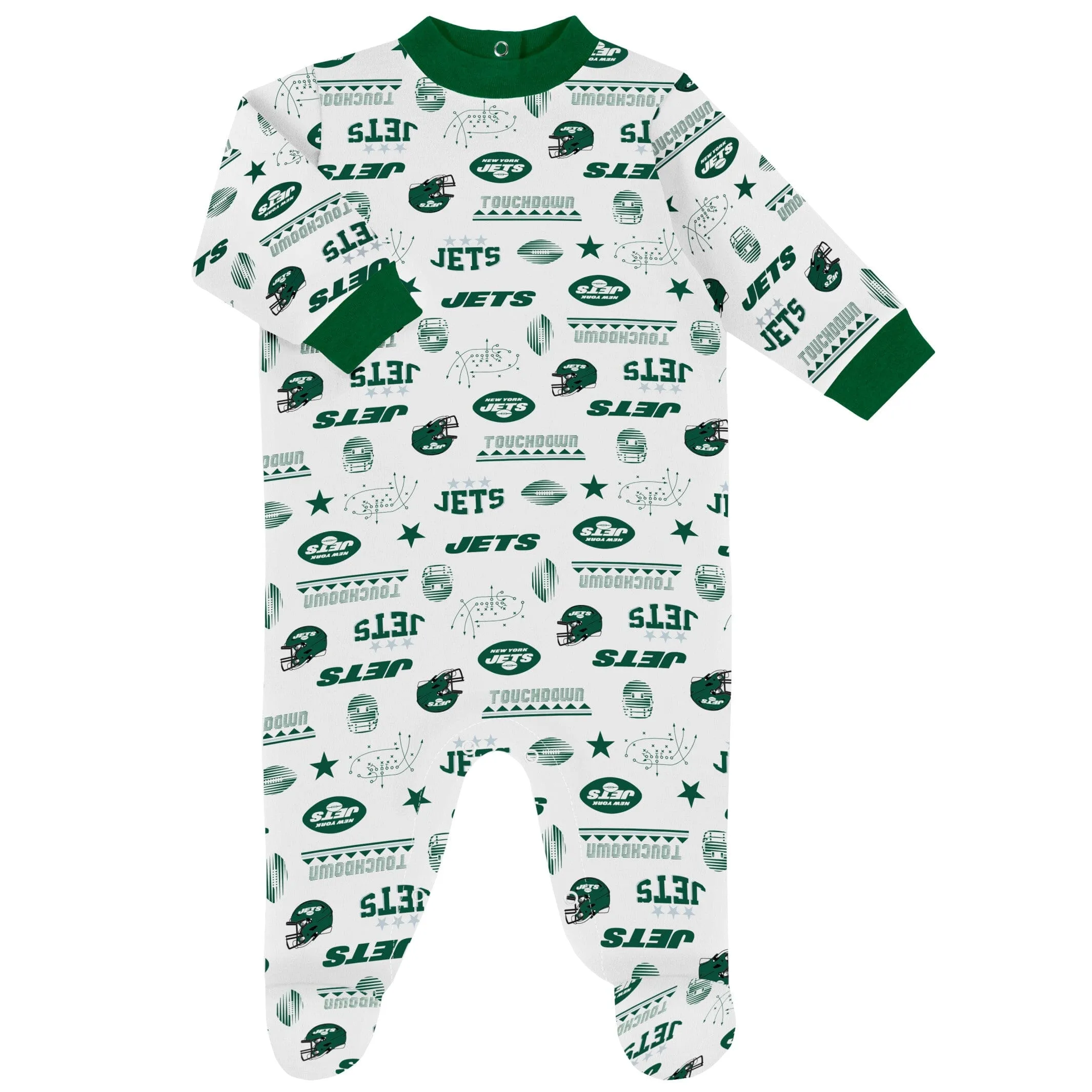 3-Piece Baby Boys Jets Bodysuit, Sleep 'N Play & Cap Set