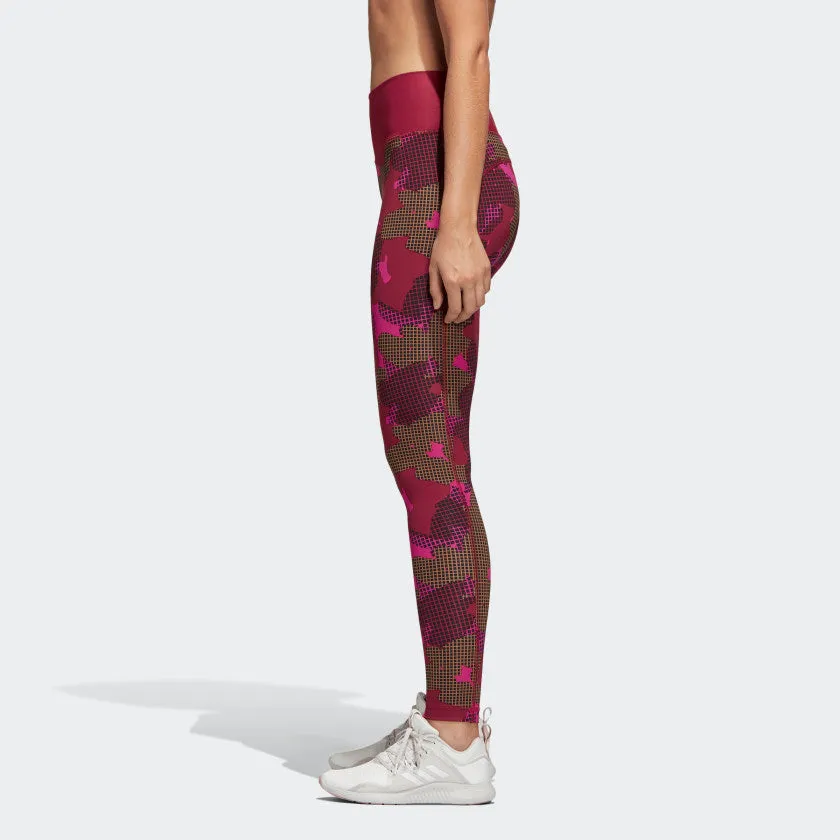 Adidas Believe This Tights Noble Maroon CX0010