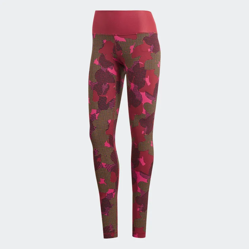 Adidas Believe This Tights Noble Maroon CX0010