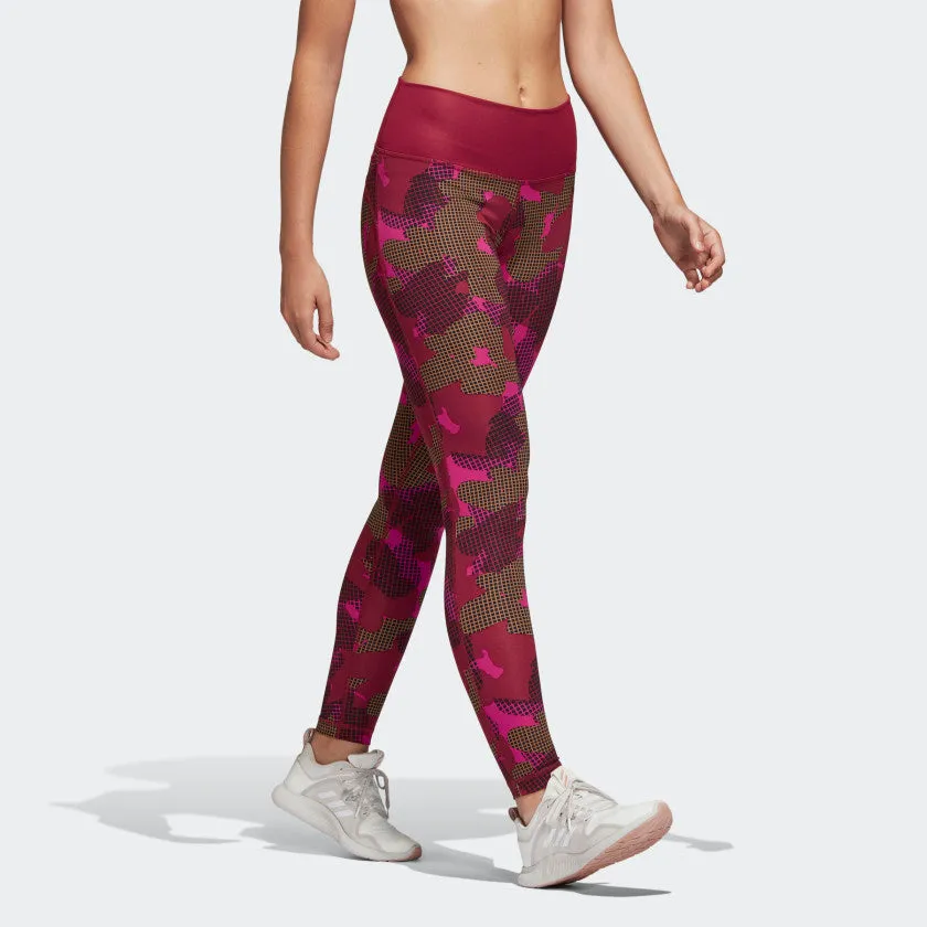 Adidas Believe This Tights Noble Maroon CX0010