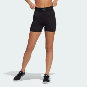 Adidas Techfit Badge Of Sport Women Training Short Black/White