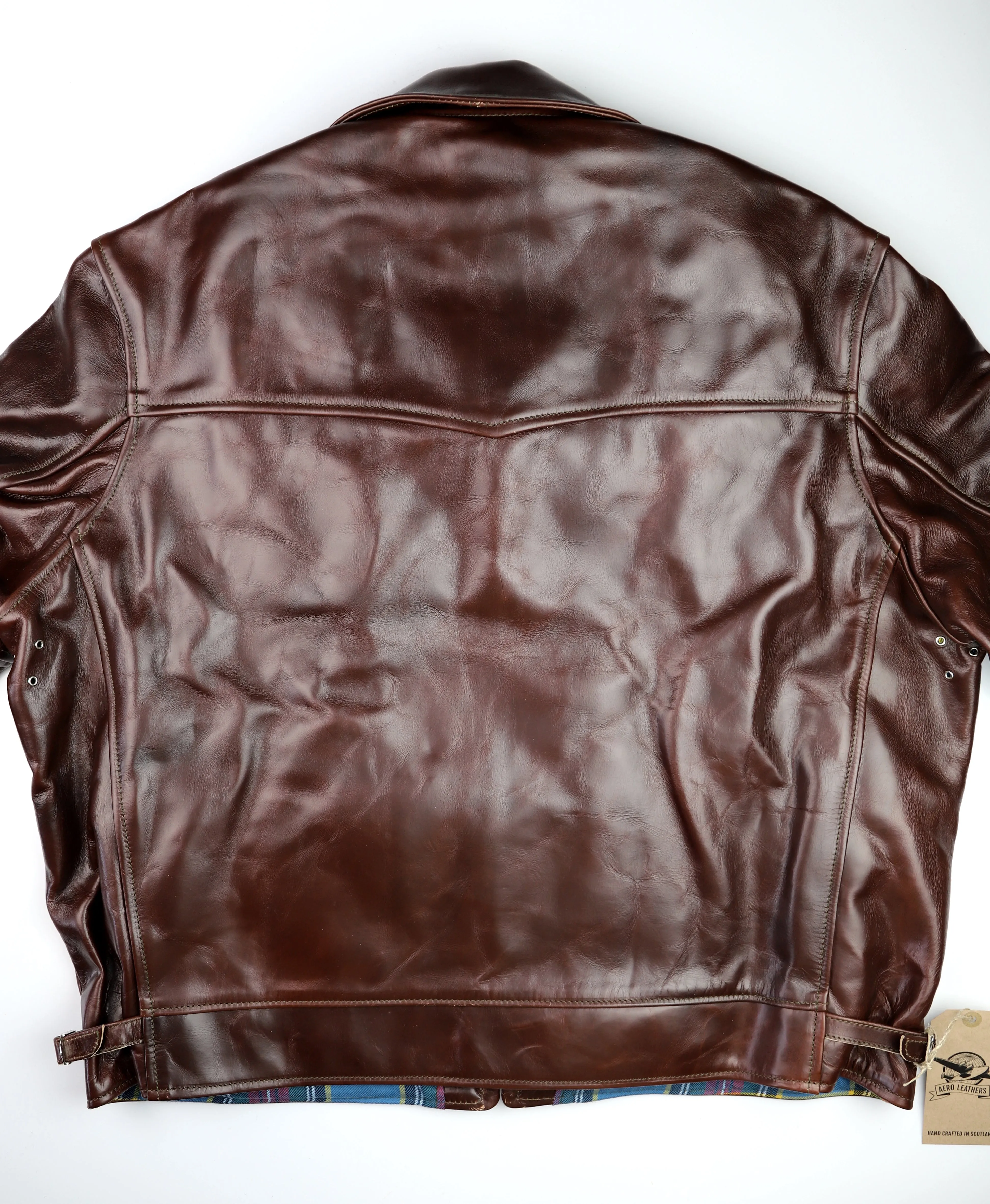 Aero Highwayman, size 50, Brown Chromexcel Steerhide