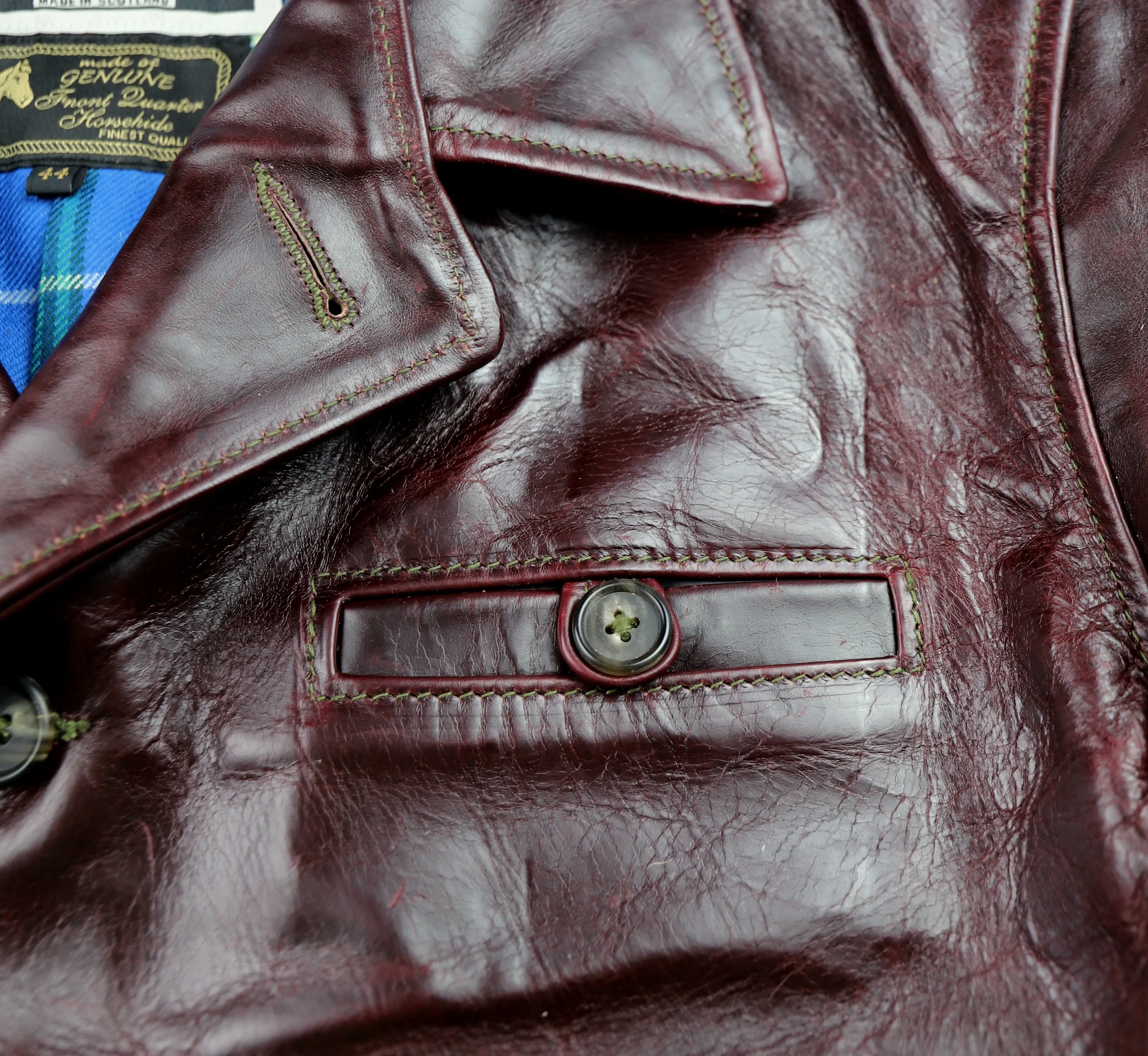 Aero Maxwell, size 44, Cordovan CXL Horsehide