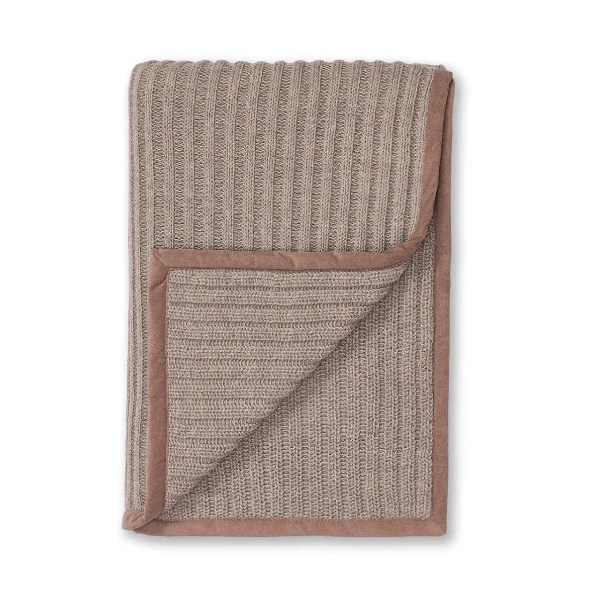 Alicia Adams Alpaca Rib Throw in Earth