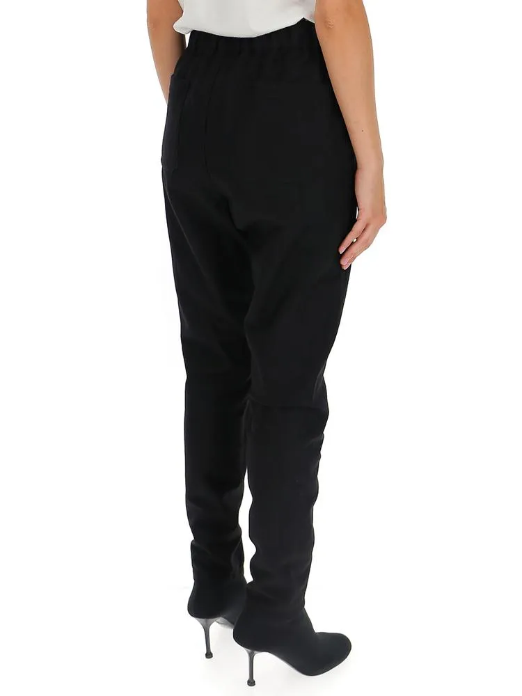 Ann Demeulemeester High-Waisted Tapered Pants