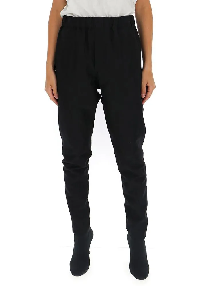 Ann Demeulemeester High-Waisted Tapered Pants