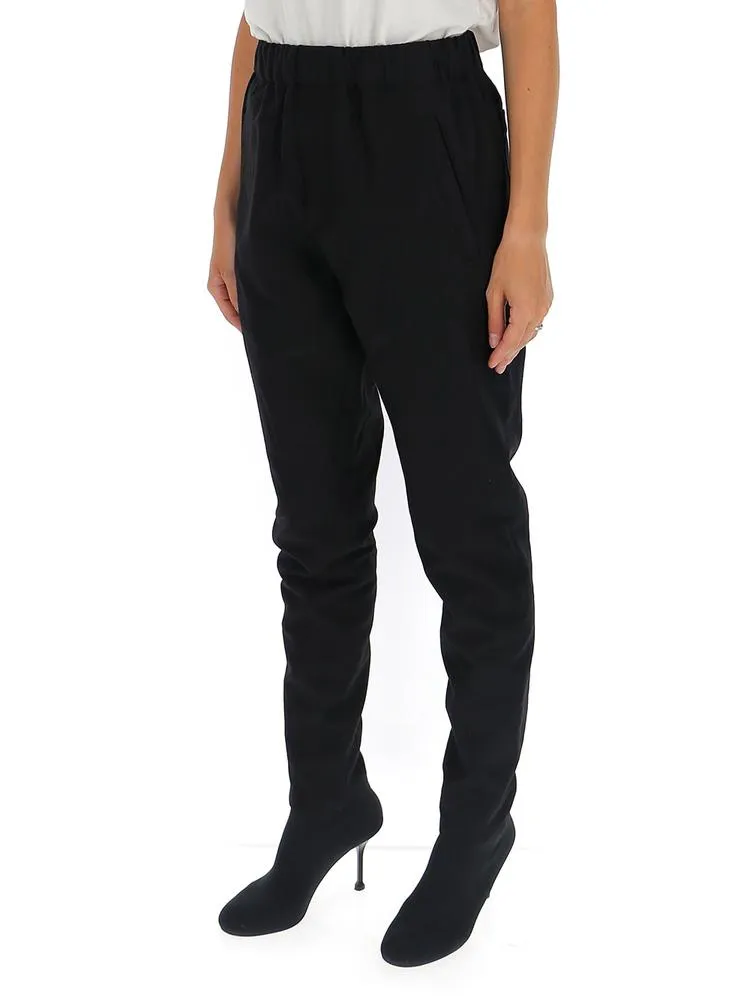 Ann Demeulemeester High-Waisted Tapered Pants