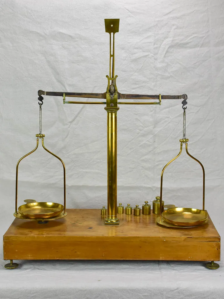 Antique French scales from a Pharmacy, Paris