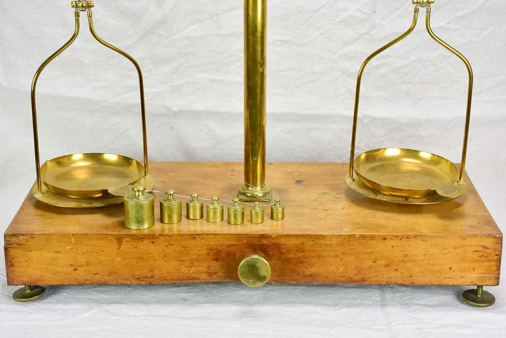 Antique French scales from a Pharmacy, Paris