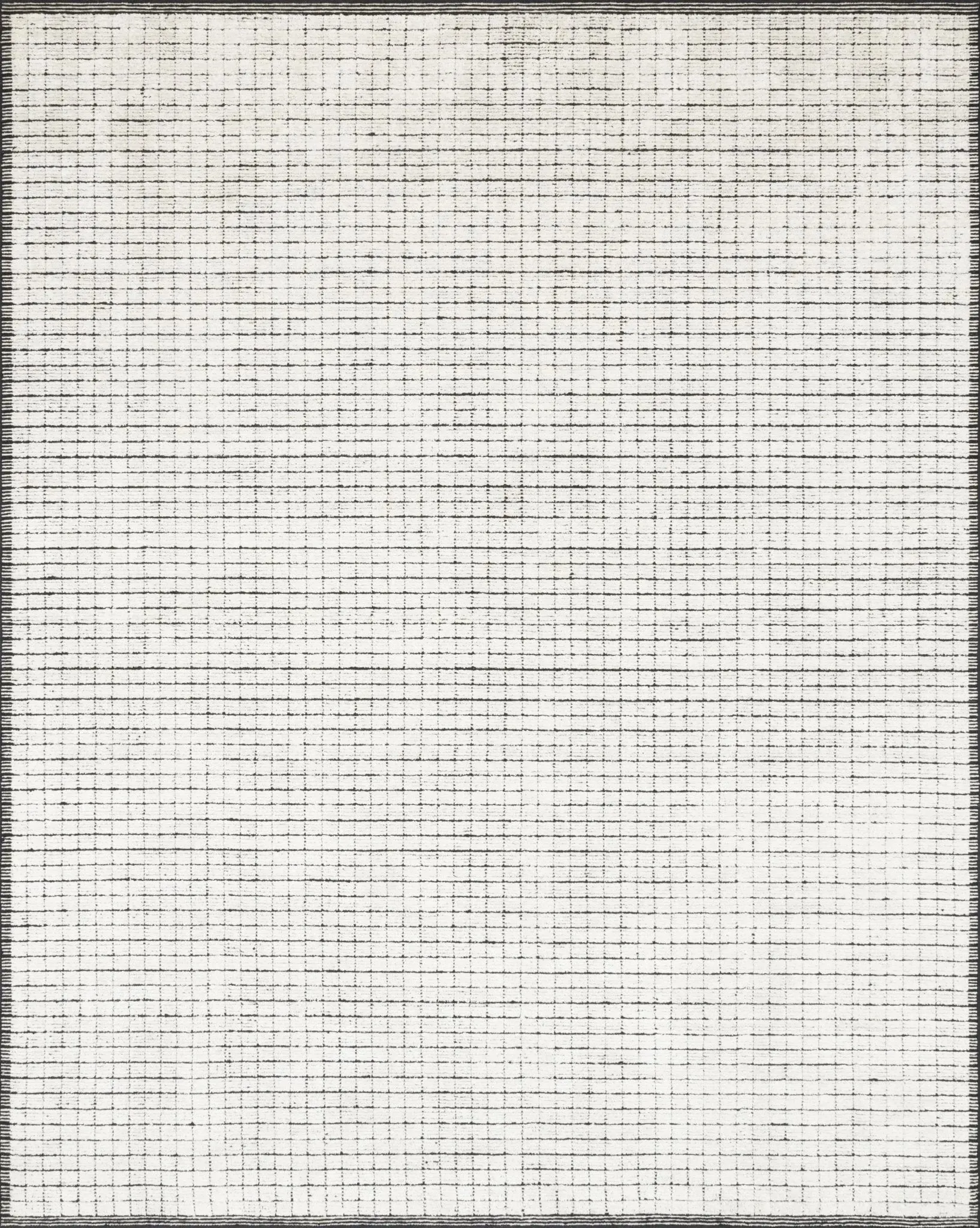 Beverly BEV-01 Ivory / Black Rug