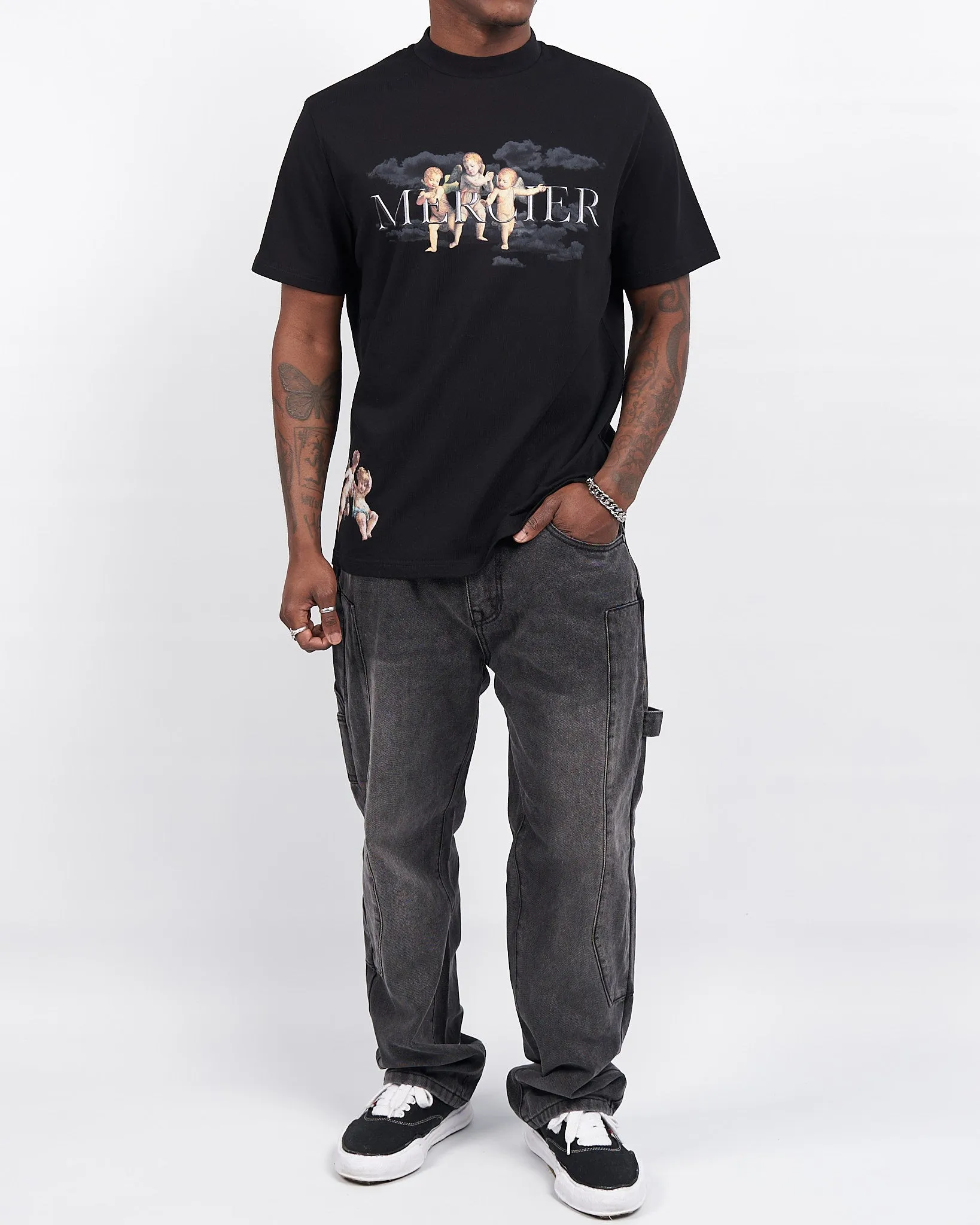 Black Angelo Relaxed Tshirt