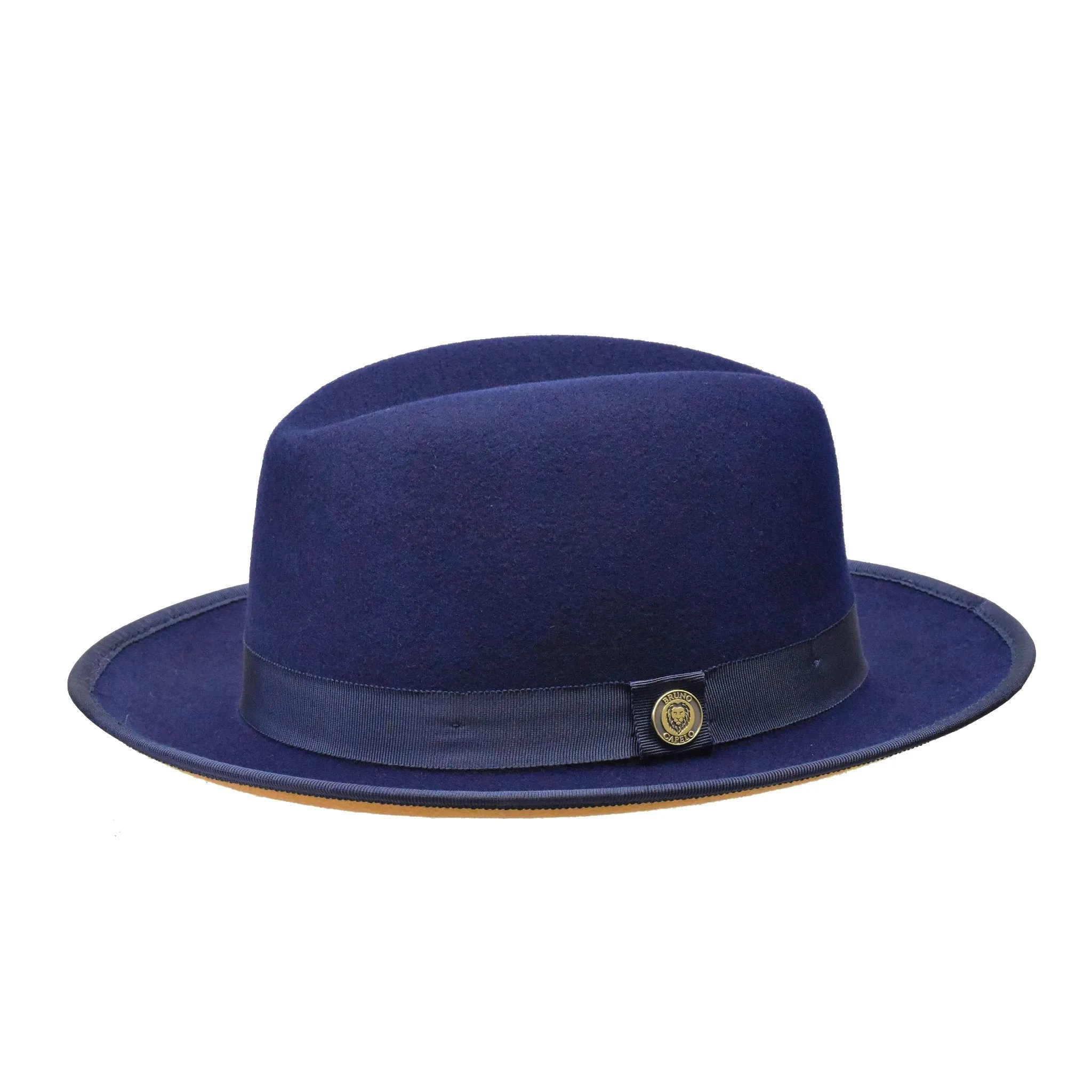 Bruno Capelo Princeton Color Bottom Center Dent Wool Fedora