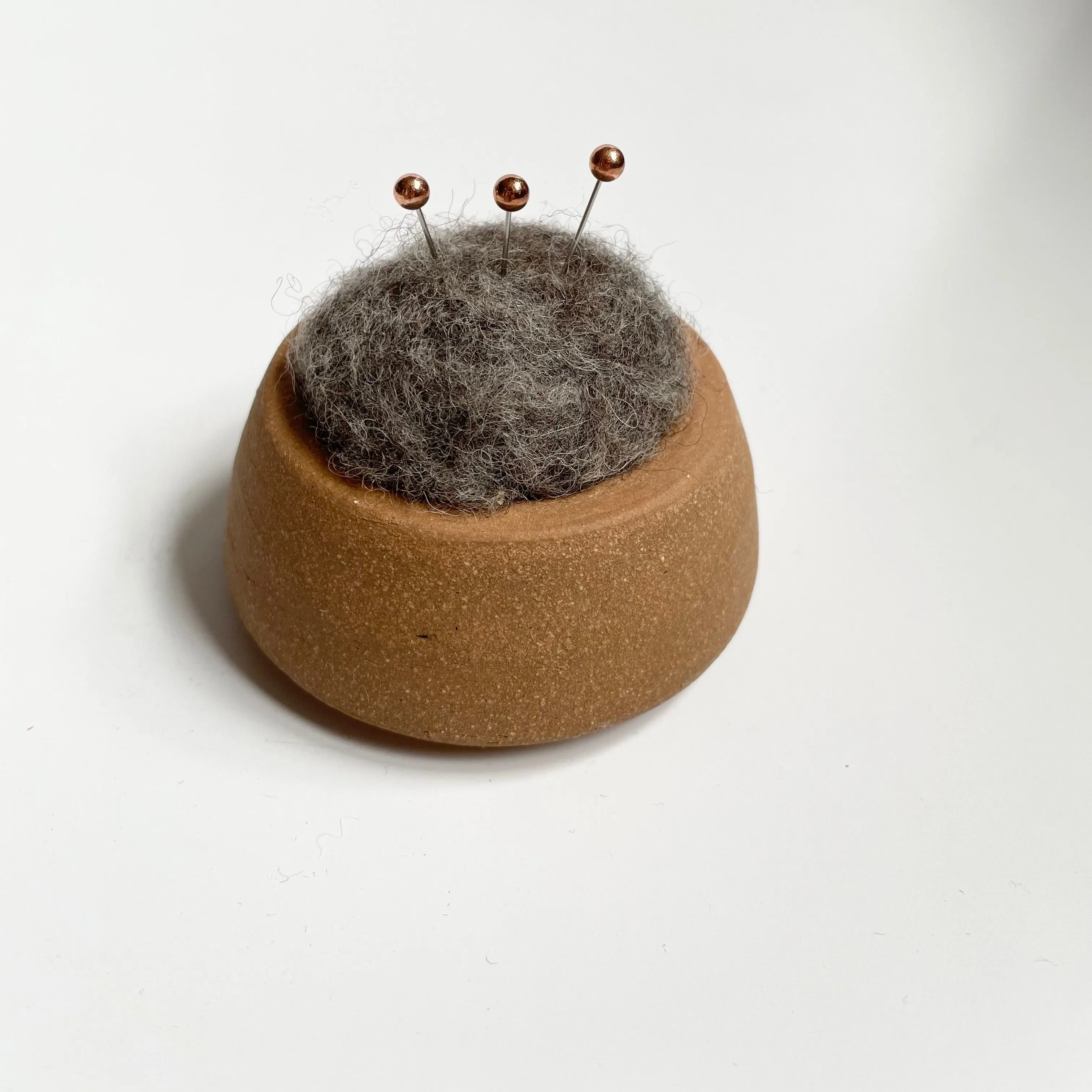 Busy Hands Studio - Handmade Ceramic / Wool Pin Cushion