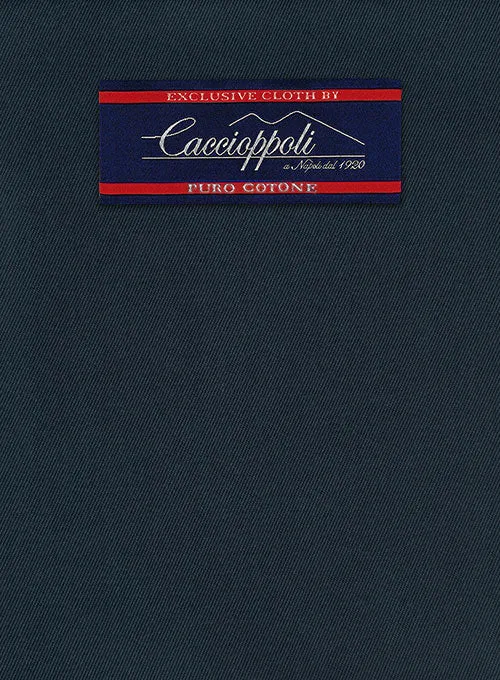 Caccioppoli Cotton Cashmere Astro Navy Pants