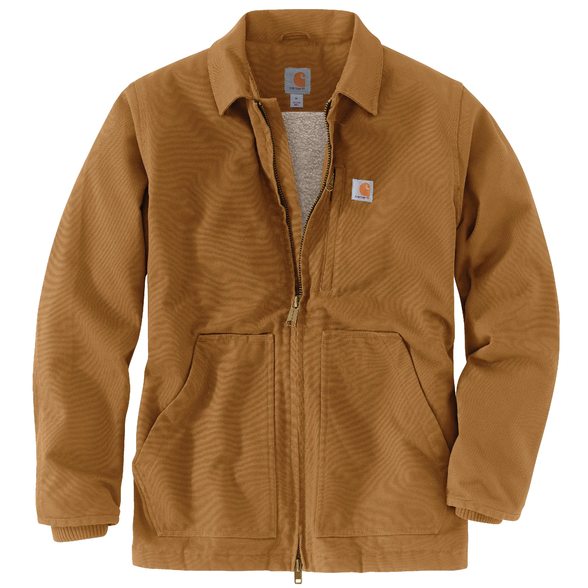 Carhartt Duck Washed Duck Sherpa Lined Coat - Tall - Mens