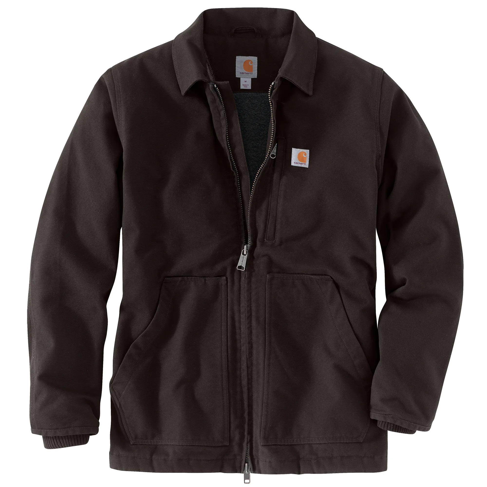 Carhartt Duck Washed Duck Sherpa Lined Coat - Tall - Mens