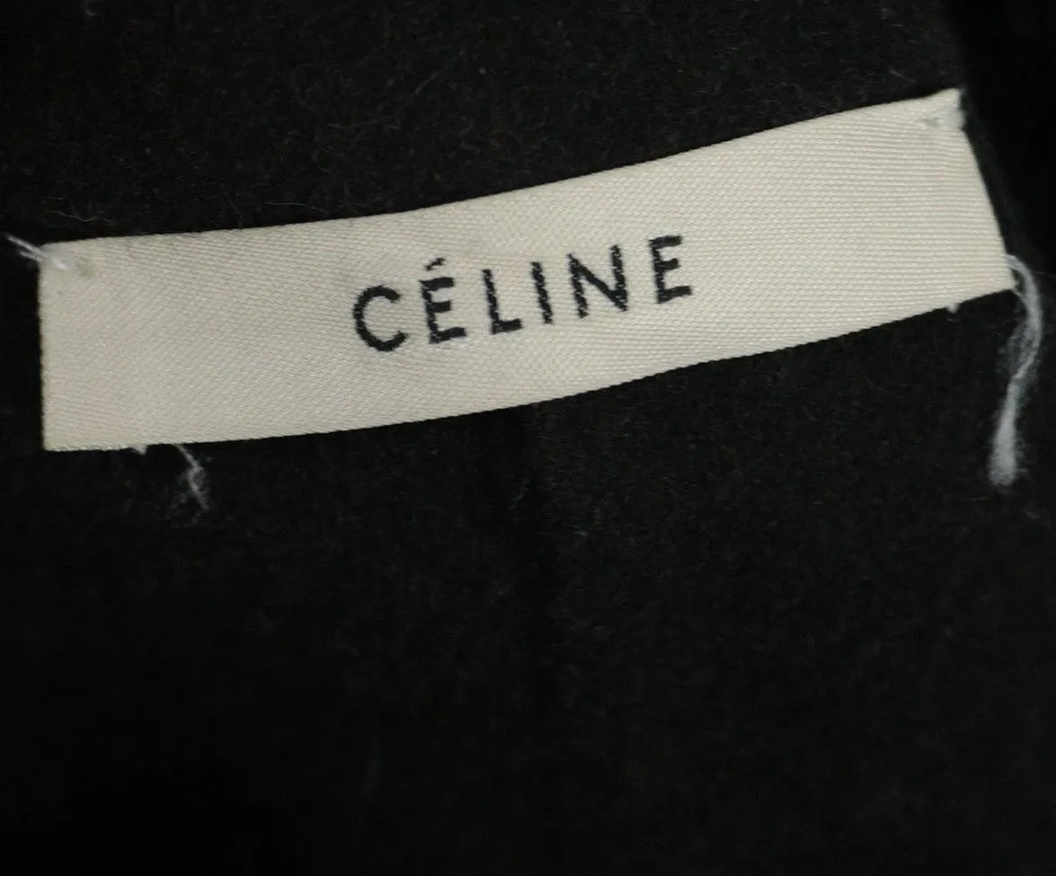 Celine Brown Wool & Cashmere Coat sz 4