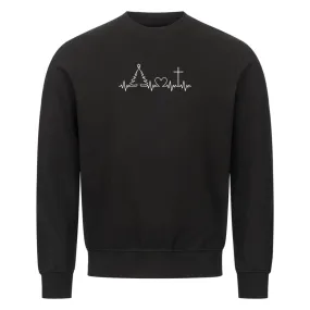 Christmas Heartbeat Sweatshirt