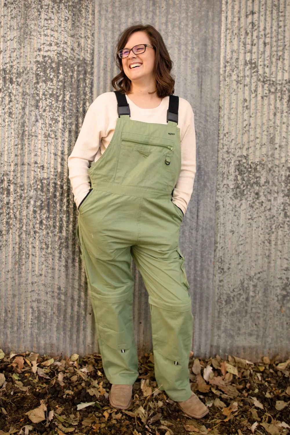 Classic Overall | Vineyard Green (with new magnetic clips!)