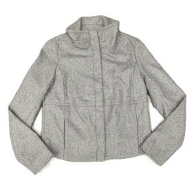 Coat Wool By Gap In Grey, Size: S