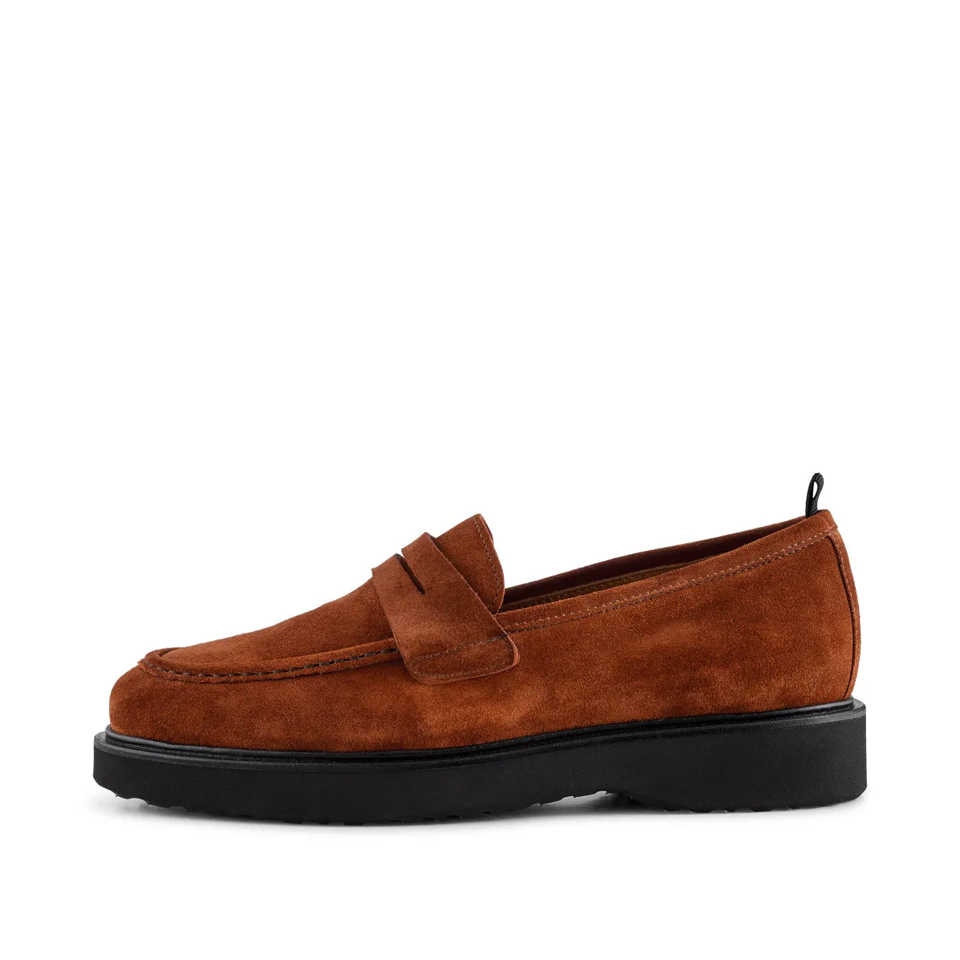 Cosmos loafer suede - RUST