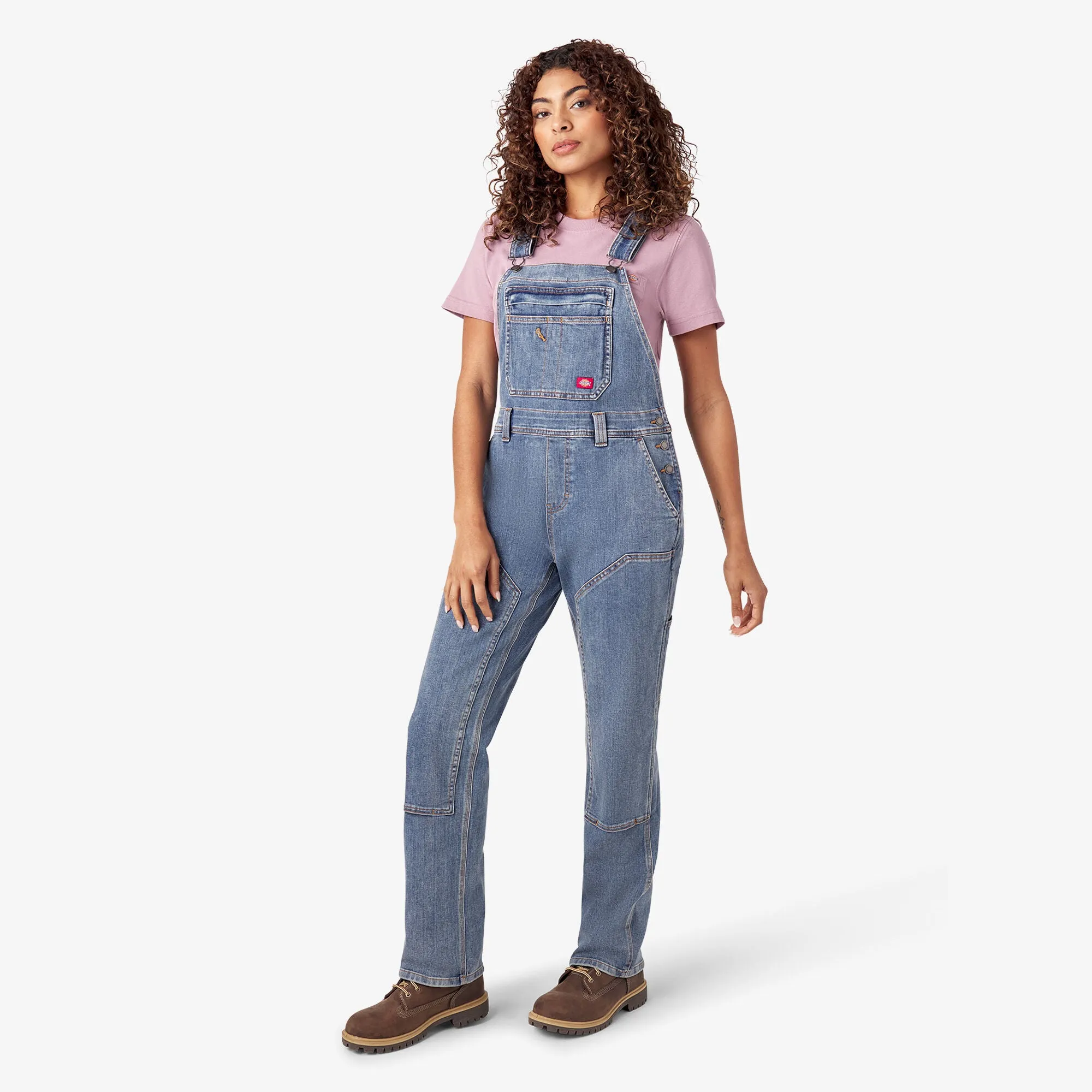 Dickies Women's 11-Pocket Double-Front  Bib Overall