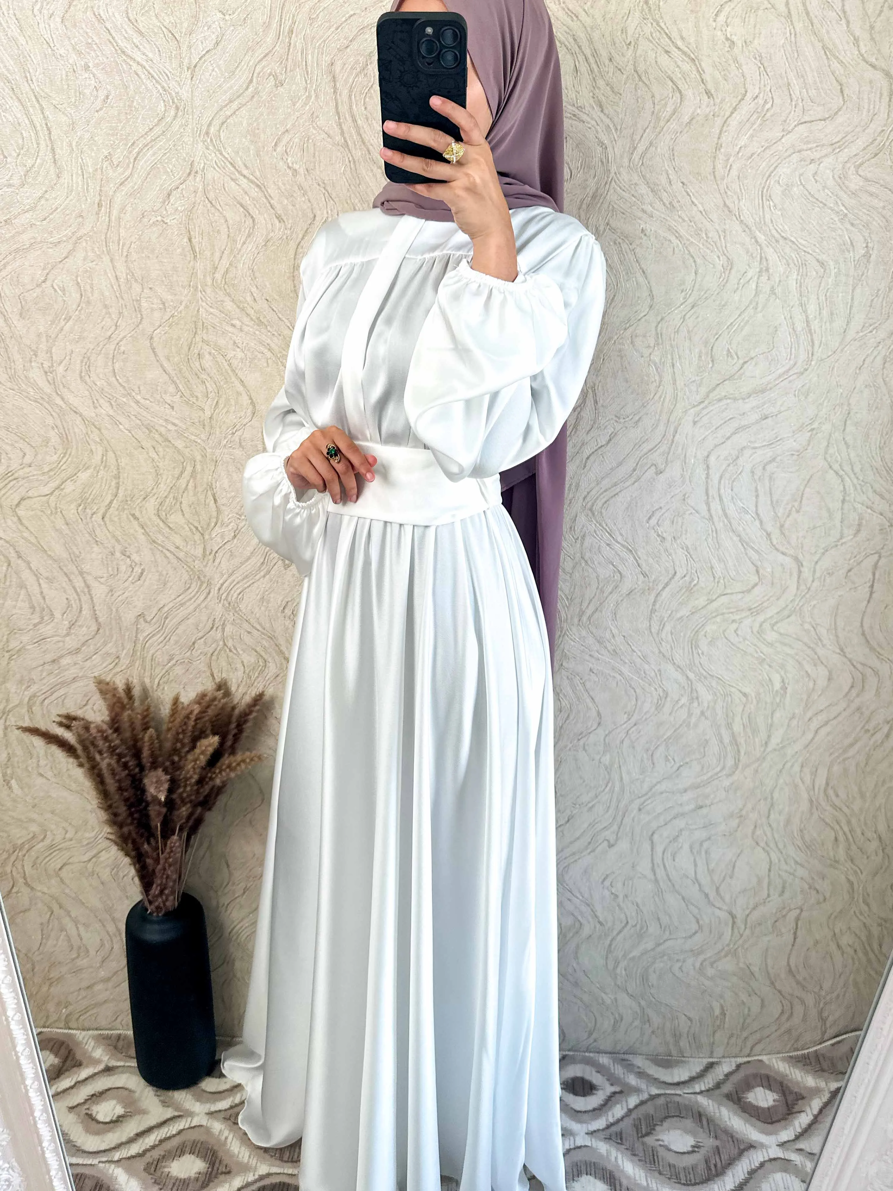 DMN Satin Maxi Dress