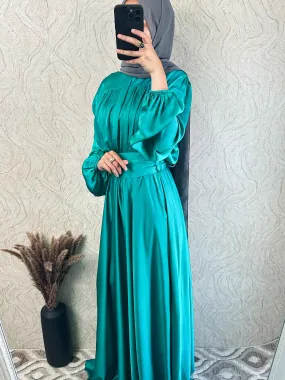 DMN Satin Maxi Dress