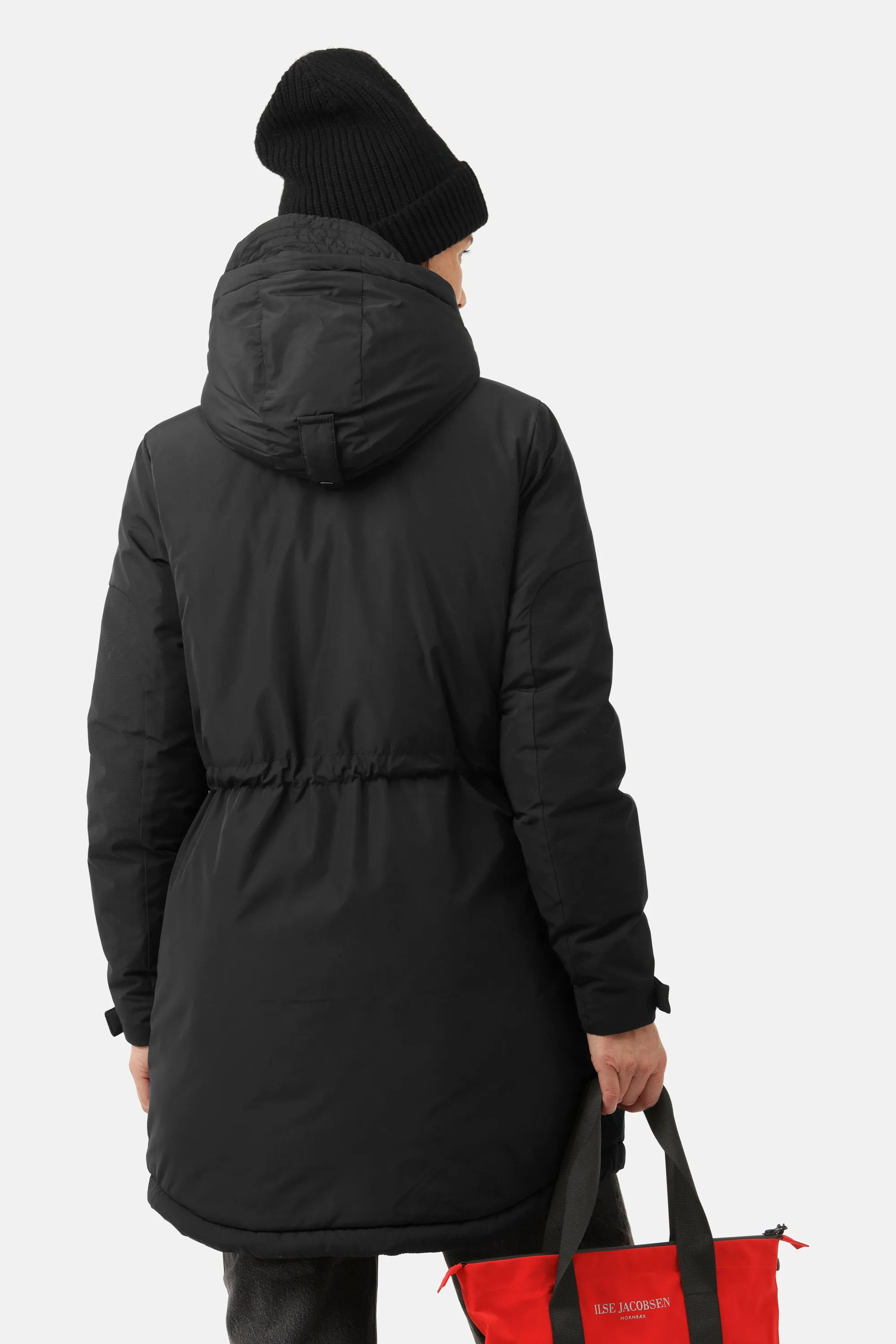 Down Coat - Black