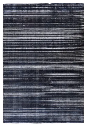 Eccentric Lines 110 Charcoal Rug