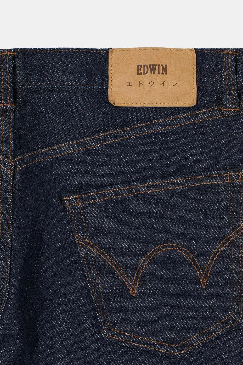 Edwin Regular Tapered Kaihara Blue Rinsed Jeans (Green & White Selvage)