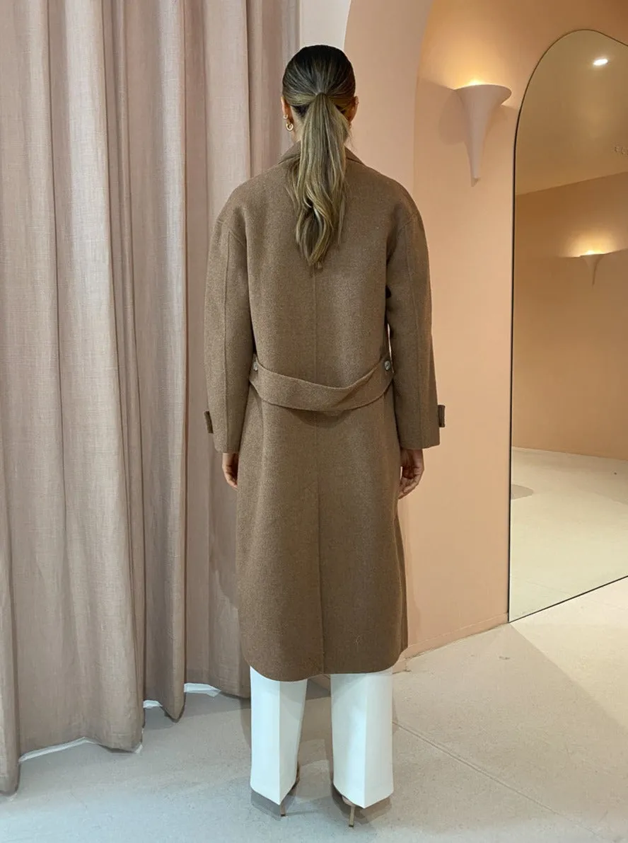 Elka Collective Charlotte Coat in Camel