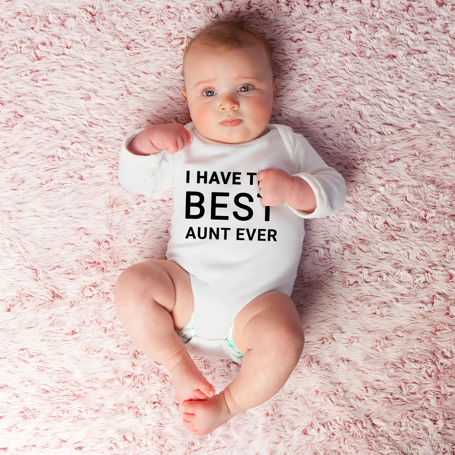 Endanzoo Organic Baby Bodysuit - Best Aunt Ever