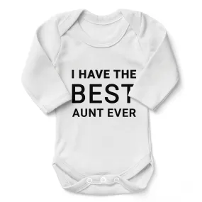 Endanzoo Organic Baby Bodysuit - Best Aunt Ever