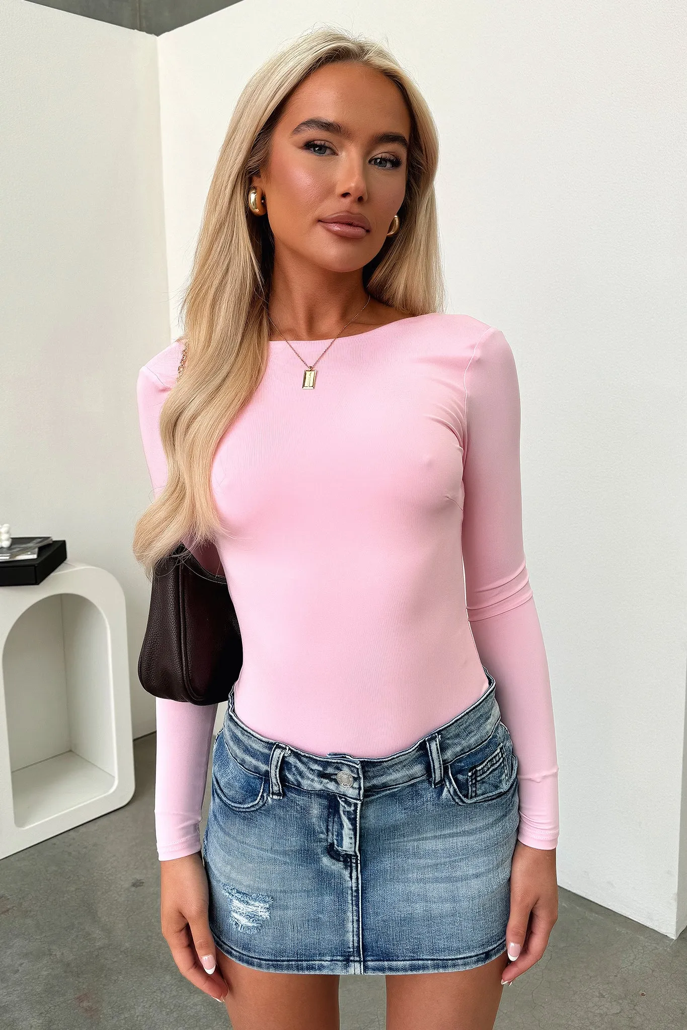 Eve Bodysuit - Pink