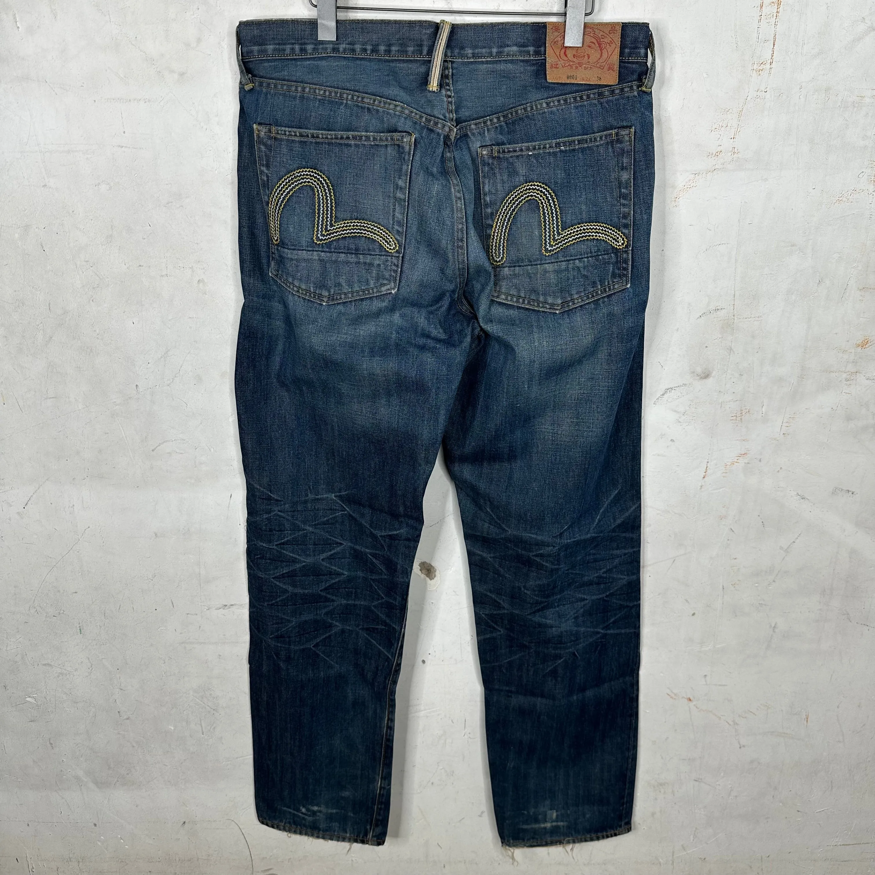 Evisu Embroidered Selvedge Denim