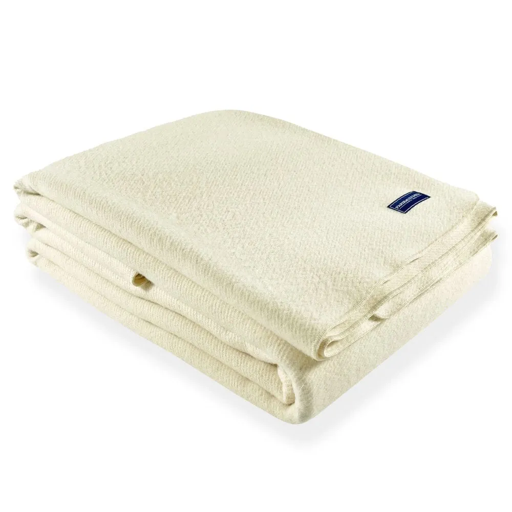 Factory Second Summit Wool Blanket - Natural