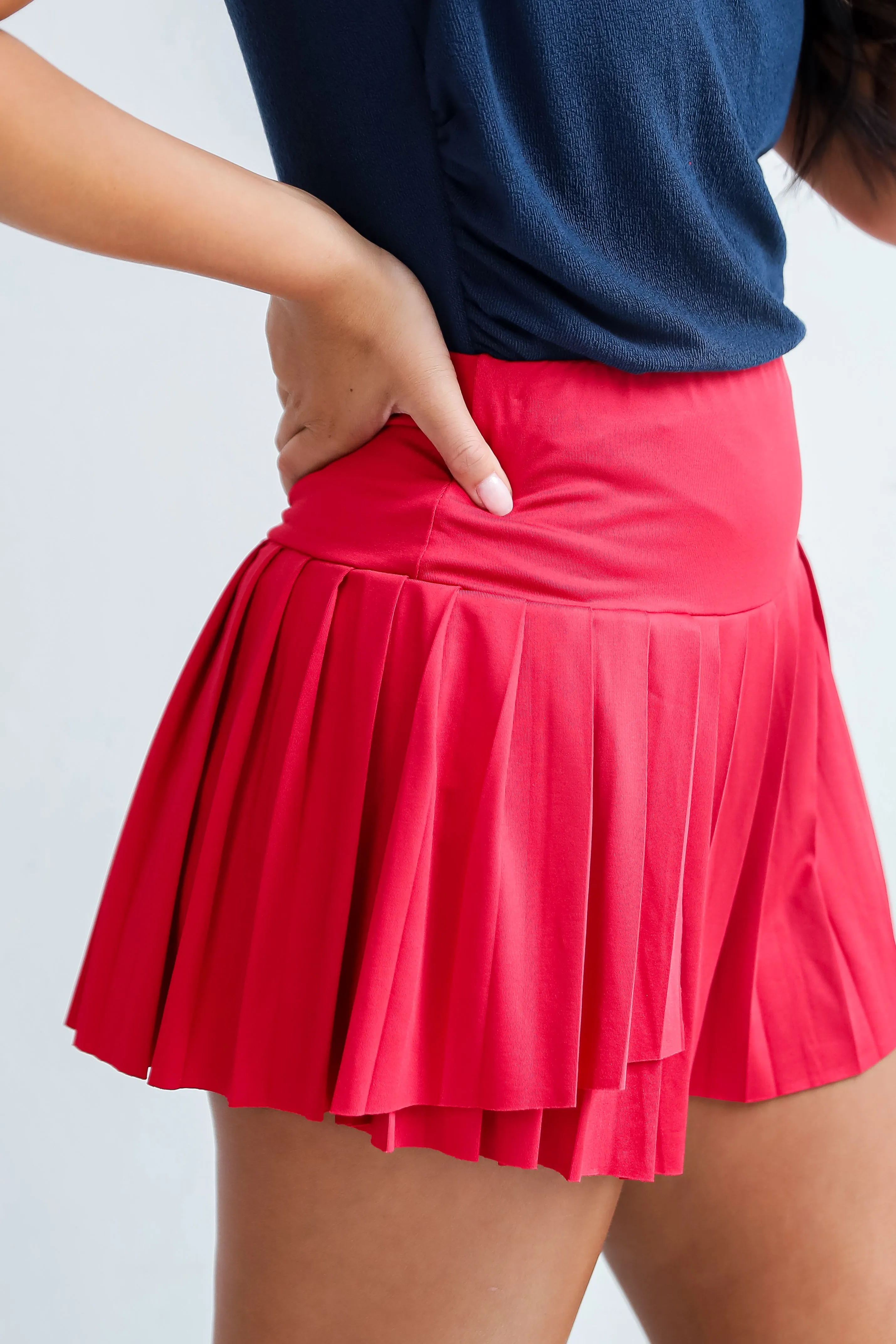 FINAL SALE - Always Ready Pleated Skort