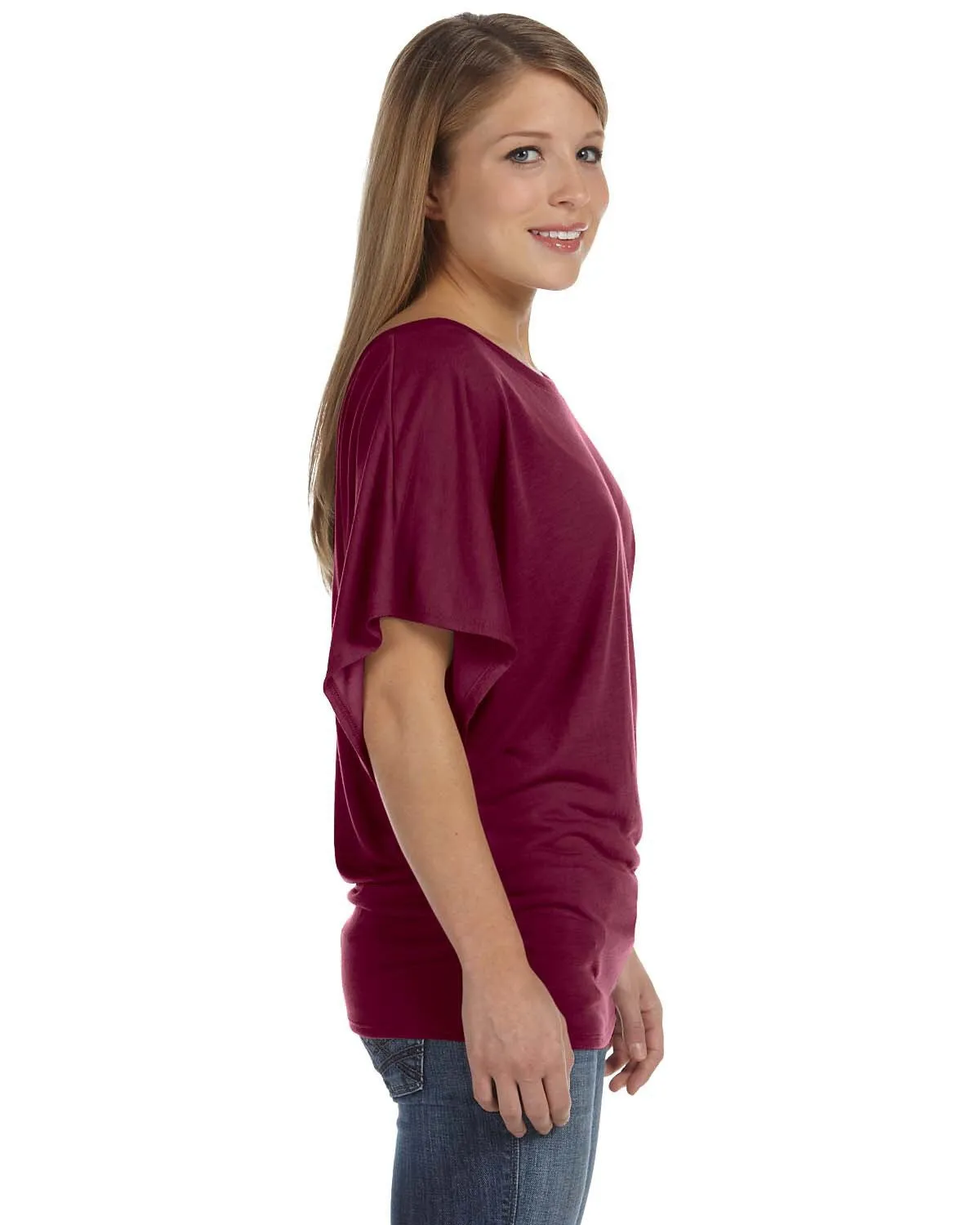 Flowy Dolman Tee - S-2XL - 12 colors