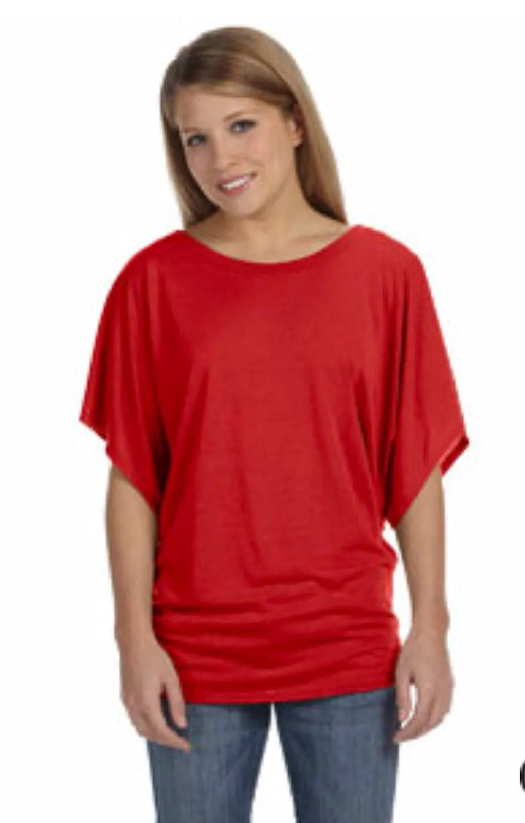 Flowy Dolman Tee - S-2XL - 12 colors