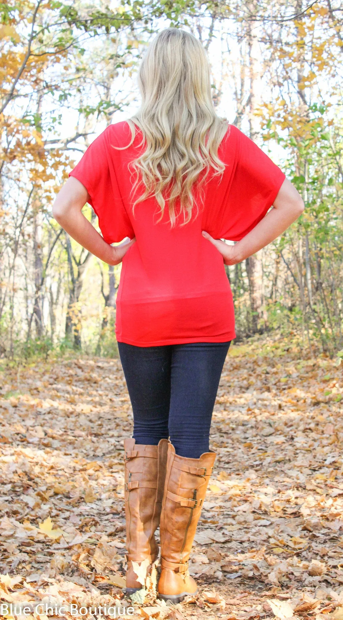 Flowy Dolman Tee - S-2XL - 12 colors