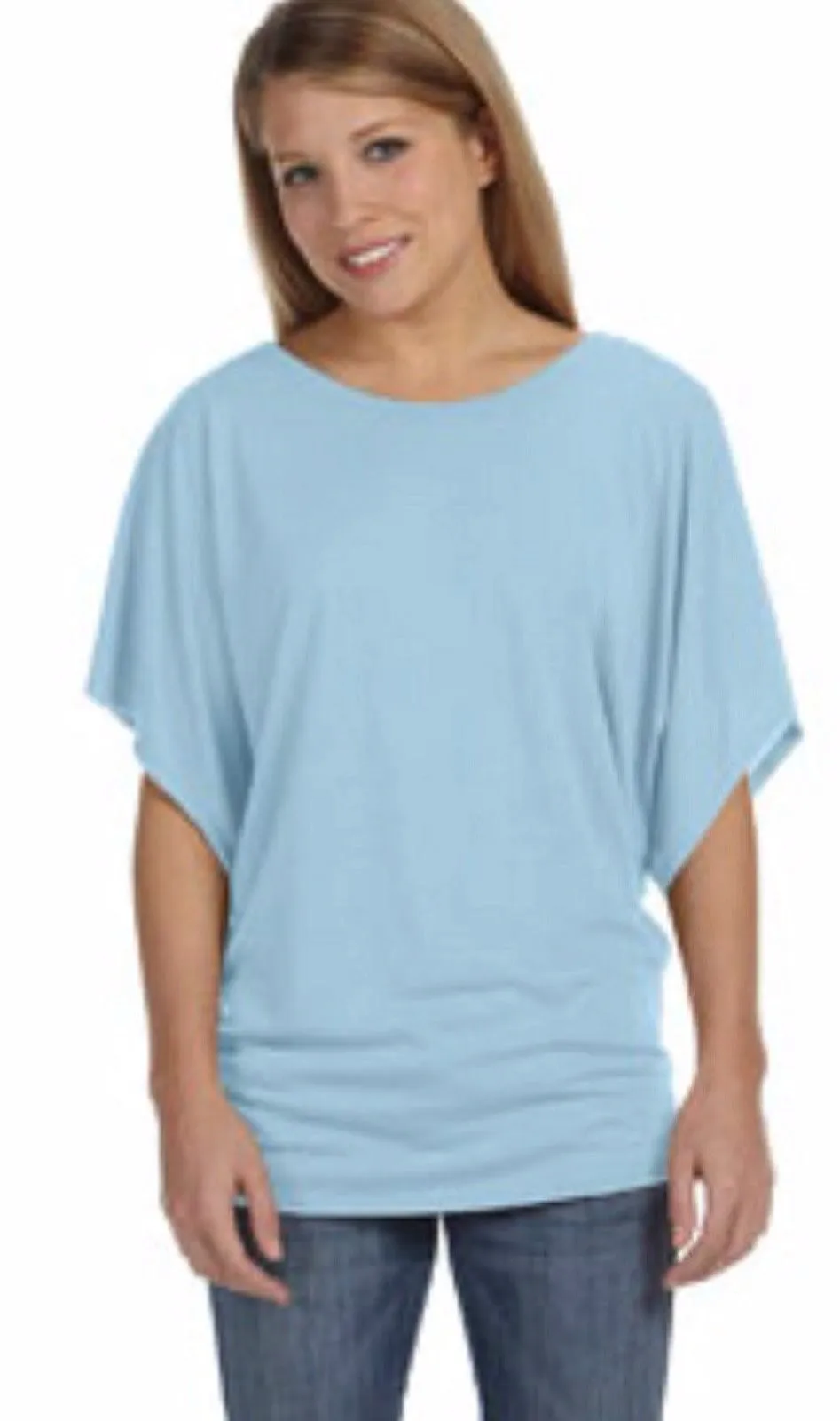 Flowy Dolman Tee - S-2XL - 12 colors