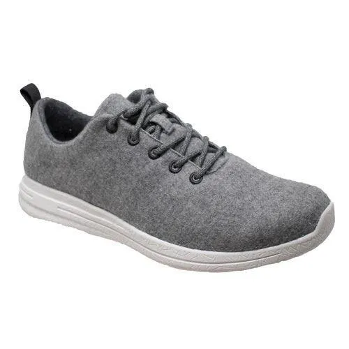 FreeShield Womens Real Wool Casual Grey Shoe