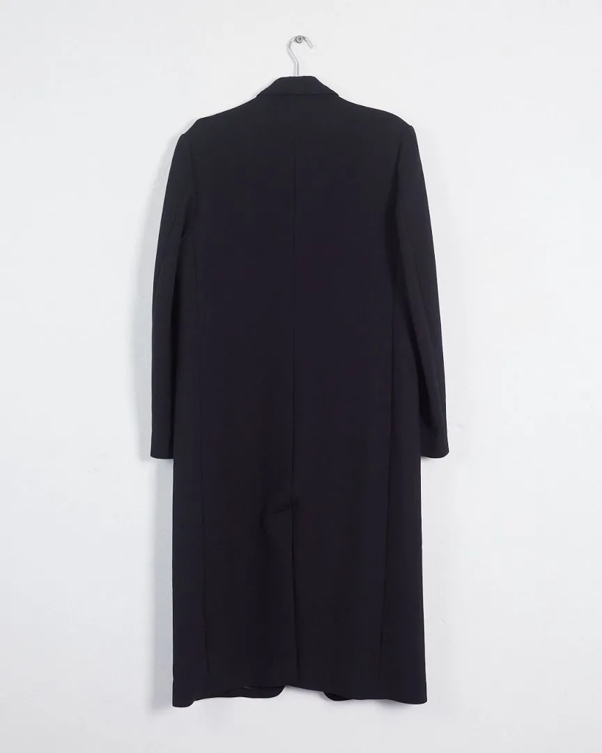 Georgia Alice single breasted maxi coat, french navy, 12