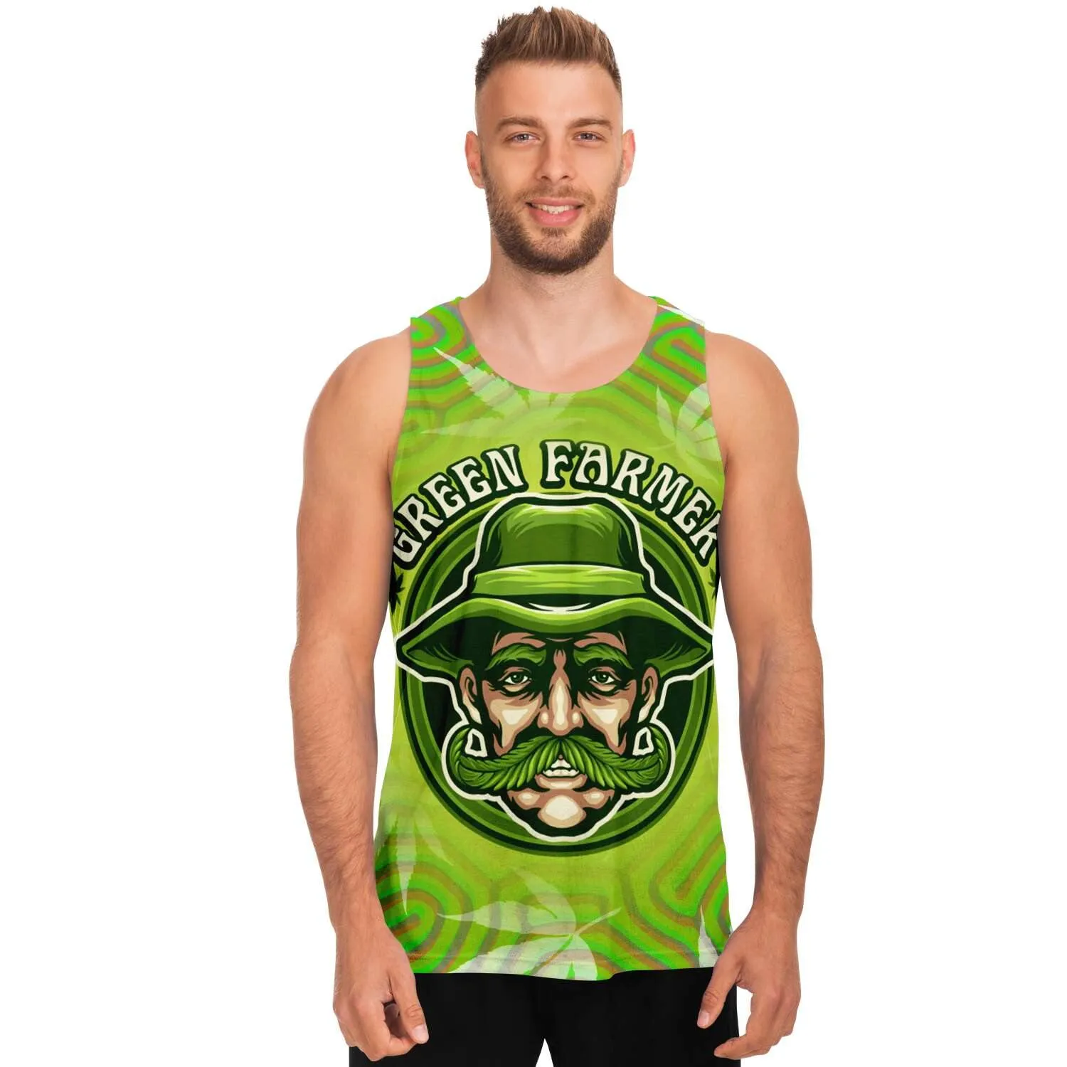 Green Farmer Unisex Tank Top