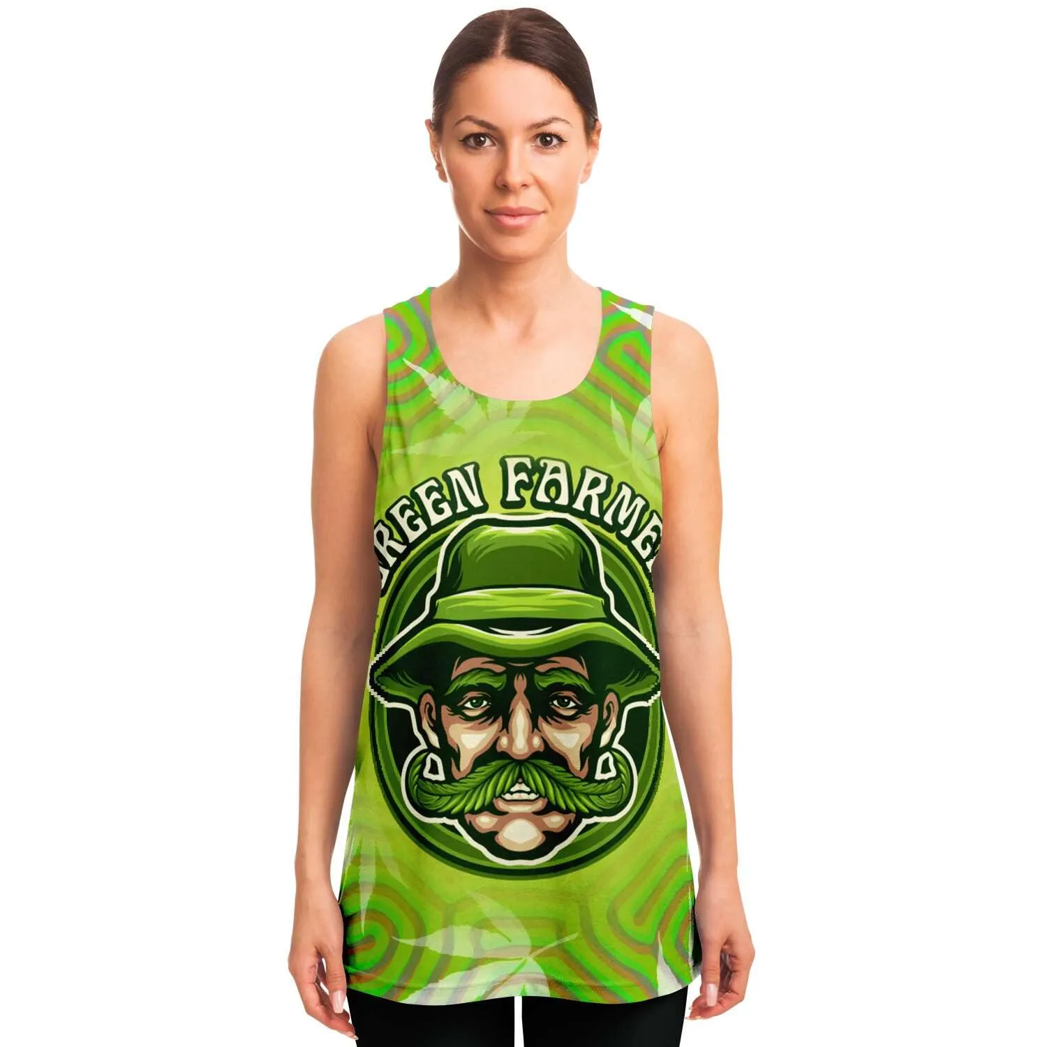 Green Farmer Unisex Tank Top