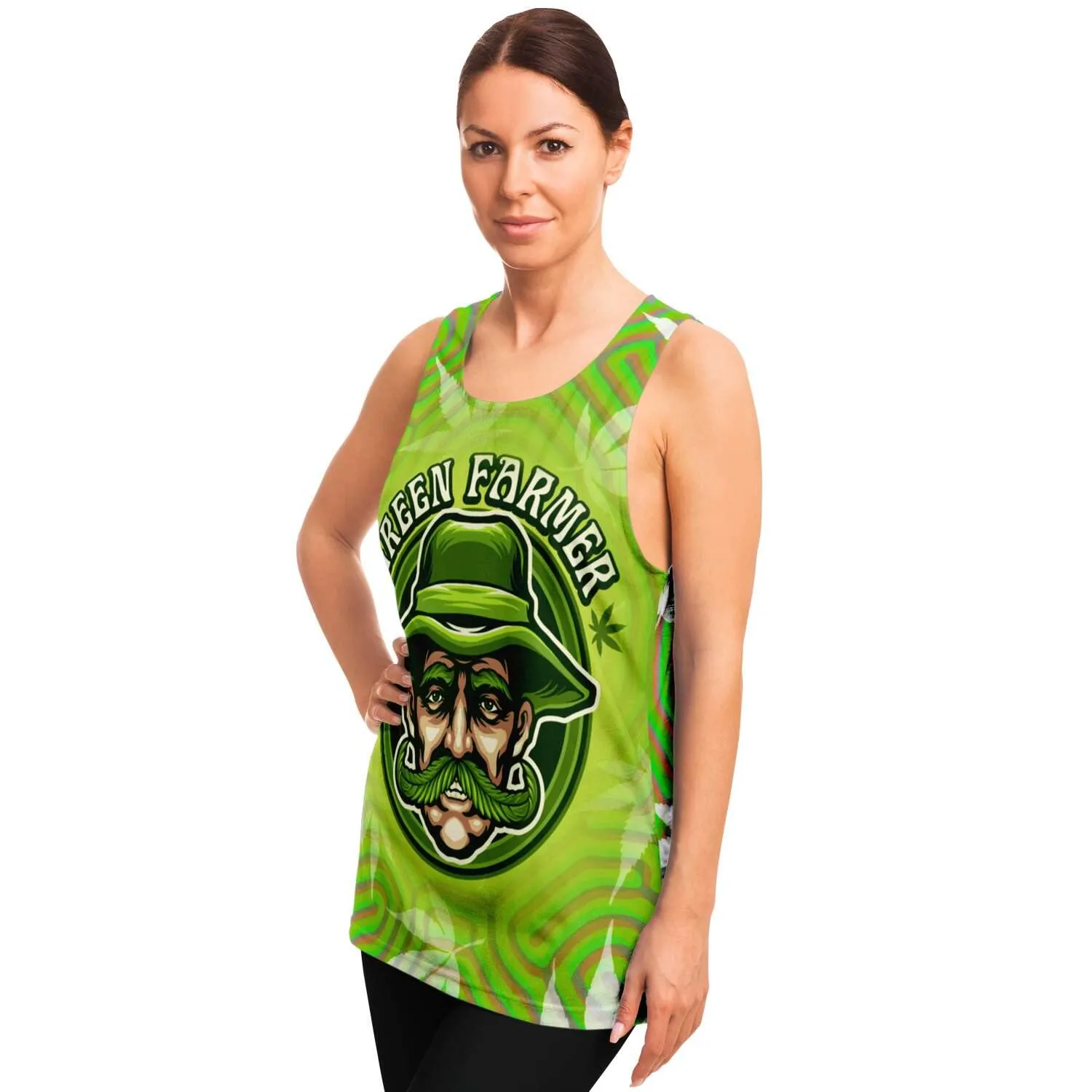 Green Farmer Unisex Tank Top