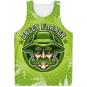 Green Farmer Unisex Tank Top